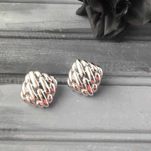 Silver + Black Earring Lot (Lot of 2) - Picture 4 of 9